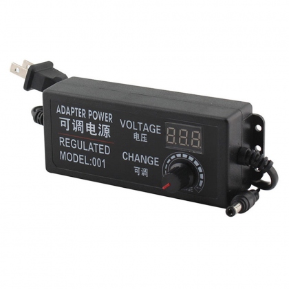 Excellway Adjustable AC To DC Power Supply 9V 12V 15V 18V 24V 3A 72W Power Supply Adapter Universal 220V To 12V Adapter COD